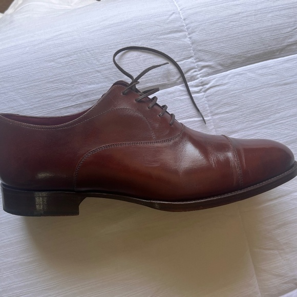 Cobbler Union “Richard V” brown cap toe shoes size 8.5 UK, US 9.5 main image 3